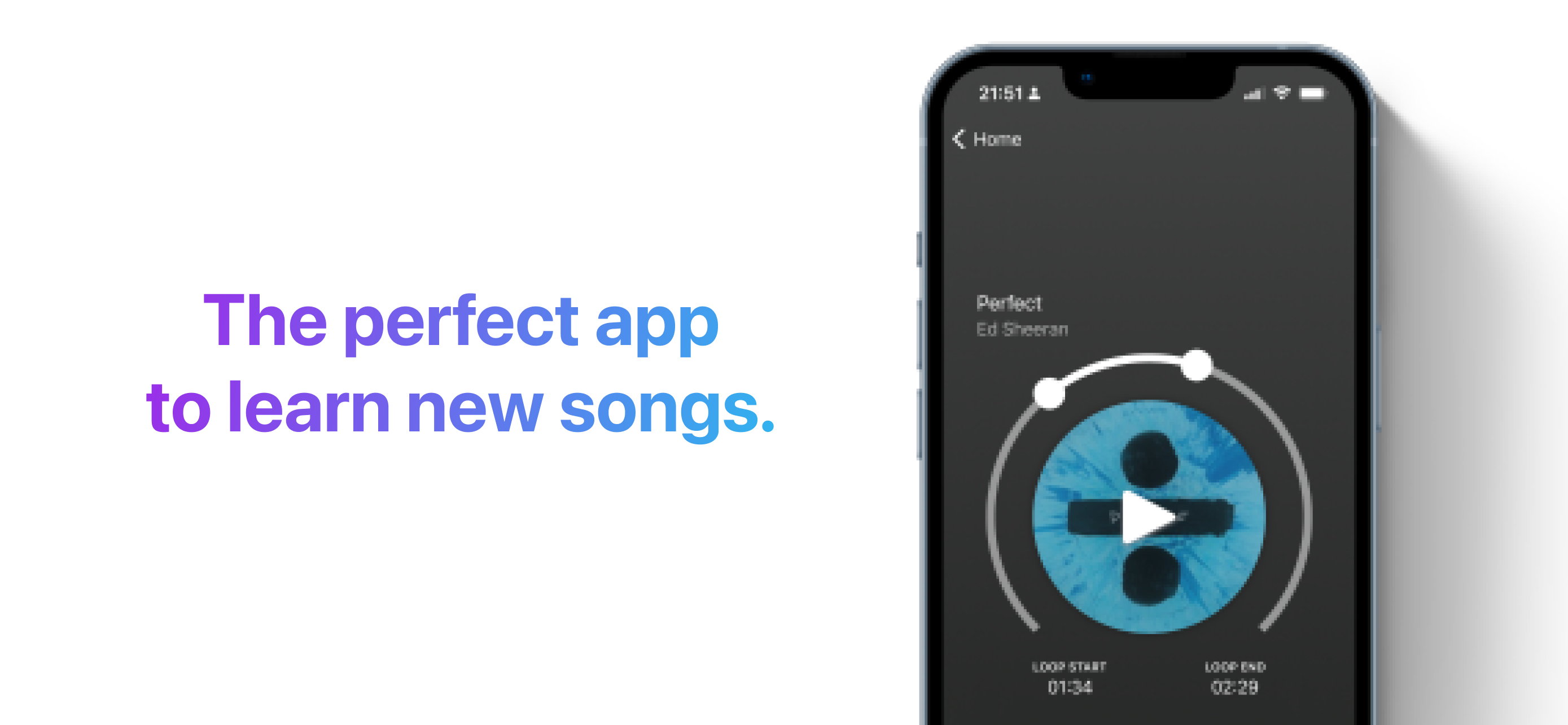 An App for learning songs